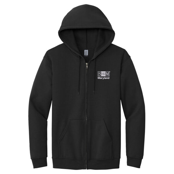 Maryland SHRM Embroidered - Heavy Blend Full Zip Hooded Sweatshirt Thumbnail
