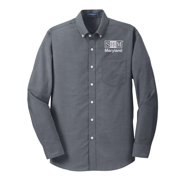 Maryland SHRM Embroidered - SuperPro Oxford Shirt Thumbnail