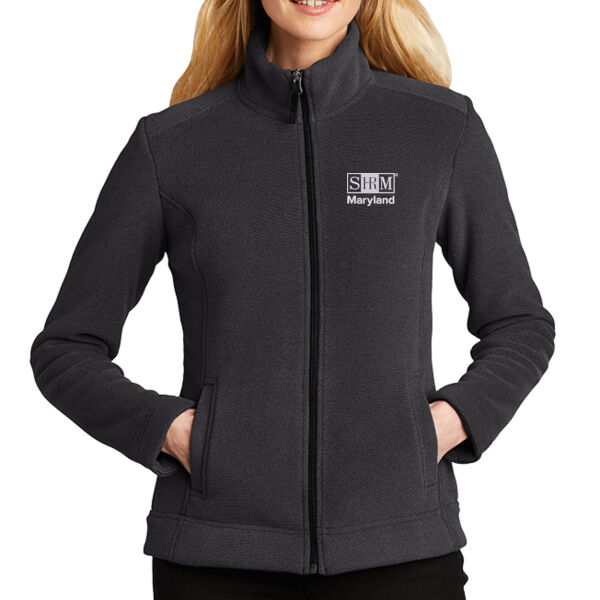 Maryland SHRM Embroidered - Women's Ultra Warm Brushed Fleece Jacket Thumbnail