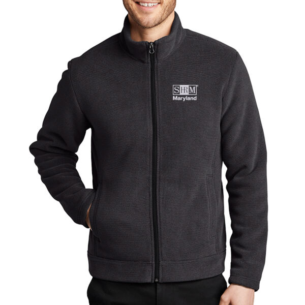 Maryland SHRM Embroidered - Ultra Warm Brushed Fleece Jacket Thumbnail
