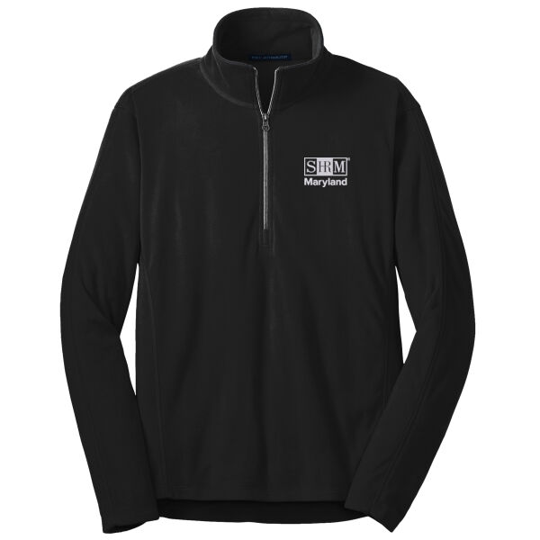 Maryland SHRM Embroidered - Microfleece 1/2 Zip Pullover Thumbnail