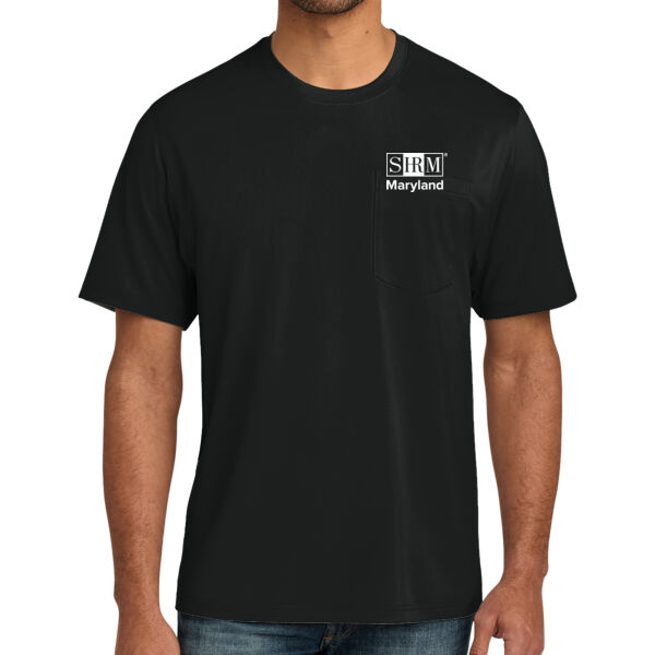 Maryland SHRM Printed - Tall Workwear Pro Short Sleeve Pocket Tee Thumbnail
